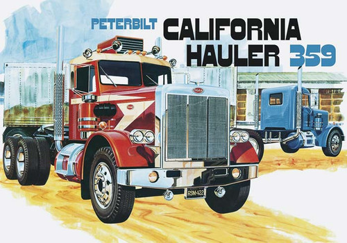 Peterbilt 352 Sleeper Cabover 1/25 Scale
