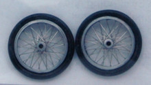 Dragster Wire Wheels 20" without Light Shield 1/25