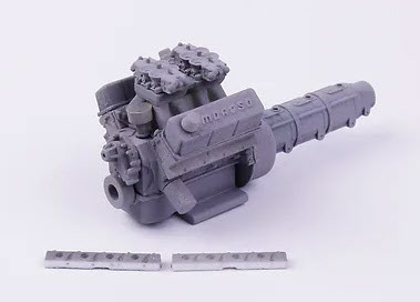 Cleveland 351 Engine with Lenco Tranny, 1/25 Scale