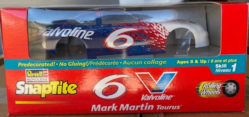 Mark Martin #6 Valvoline Taurus SnapTite NASCAR, 1/24