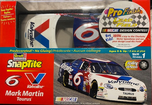 Mark Martin #6 Valvoline Taurus SnapTite NASCAR, 1/24