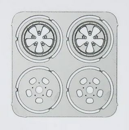 Sander Engineering Front Wheels 1/24