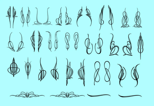 Pinstripe decals cheap