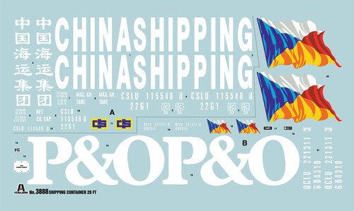 Shipping Container, 20', 1/24