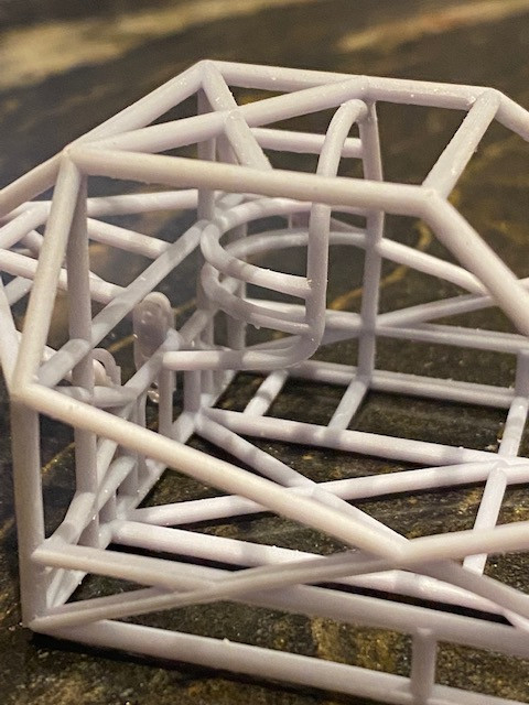 P/M-P/S '70.5 Camaro Tubular Chassis 4-1/2" Wheelbase, 1/25