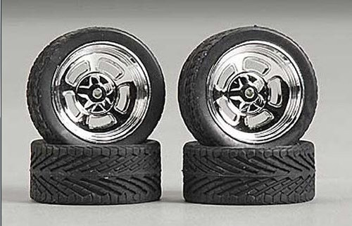 23" Holli's (Halibrand) Wheels & Tires (2 pair) 1/24-1/25