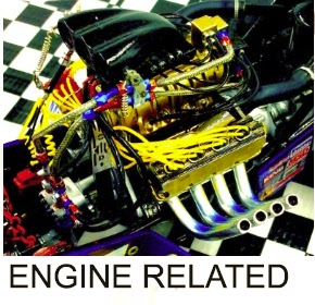 1/24 1/25 scale model car parts 3pc aluminum NASCAR water pump 