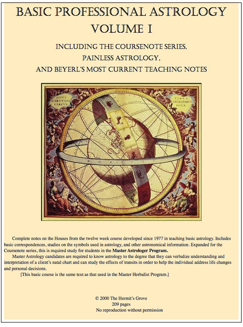 Astrology: Basic Professional Astrology - Volume  I -  Intro & Houses 