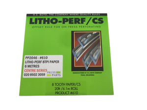 Litho-Perf Center Series 8TPI PP2046 Litho-Perf Center Series 8TPI PP2046