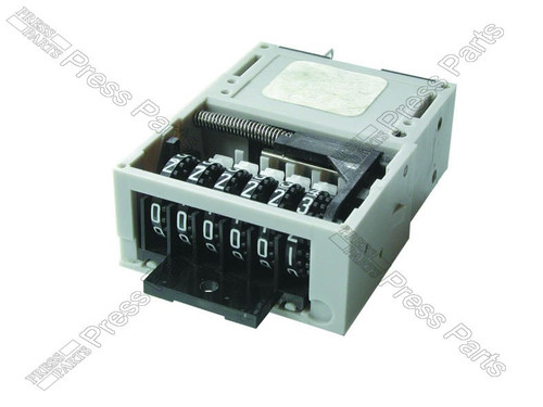 Job Counter 6-digit w/ Reset Button PP451
