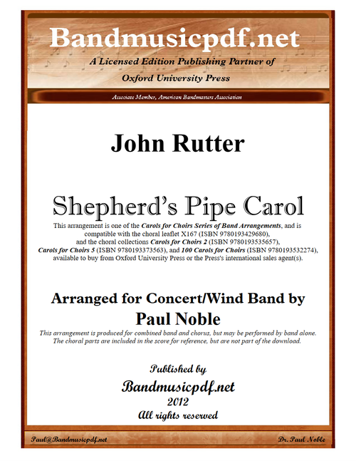 Shepherd's Pipe Carol