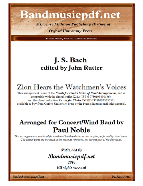 Zion Hears the Watchmen's Voices