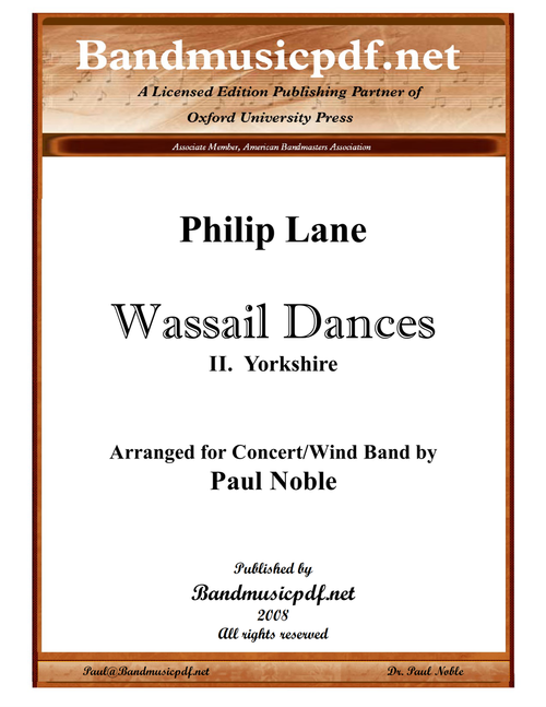 Wassail Dances 2. Yorkshire