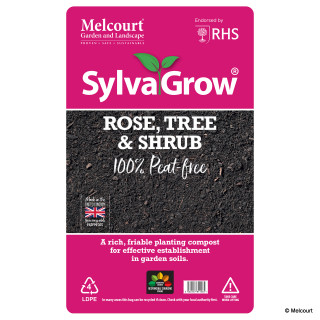SylvaGrow® Rose, Tree and Shrub Planting Compost (40L)