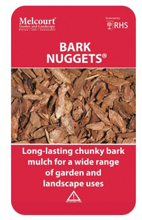 Melcourt Bark Nuggets 60L - pallet of 50 bags Melcourt Bark Nuggets 60L - pallet of 50 bags