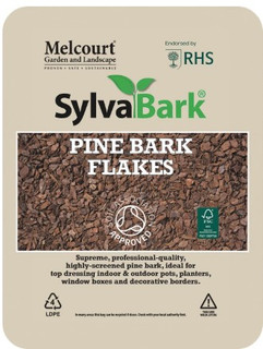 Melcourt Pine Bark Flakes 50L - Pallet of 60 bags Melcourt Pine Bark Flakes 50L - Pallet of 60 bags