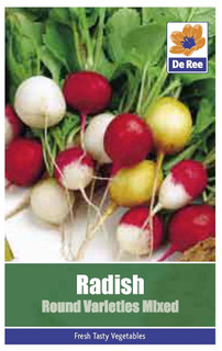 Radish Round Varieties Mixed Seeds