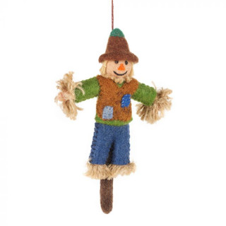 Handmade Felt Stitches the Scarecrow Hanging Decoration