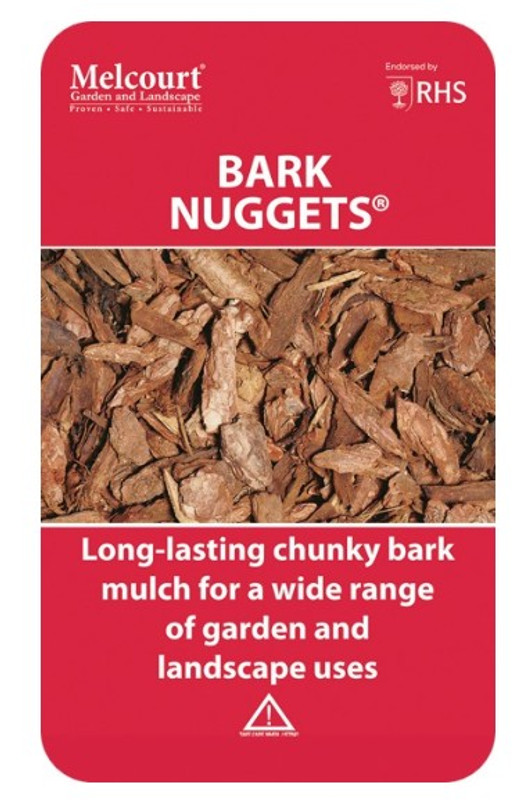 Melcourt Bark Nuggets 60L - pallet of 50 bags Melcourt Bark Nuggets 60L - pallet of 50 bags