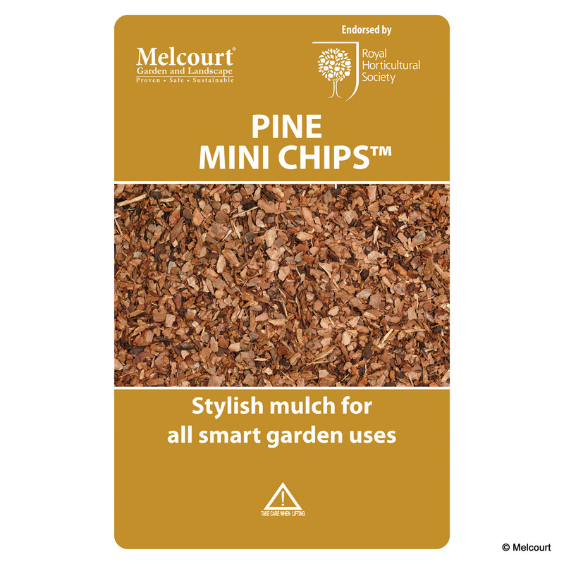 Melcourt Pine Mini Chips 60L - Pallet of 50 bags