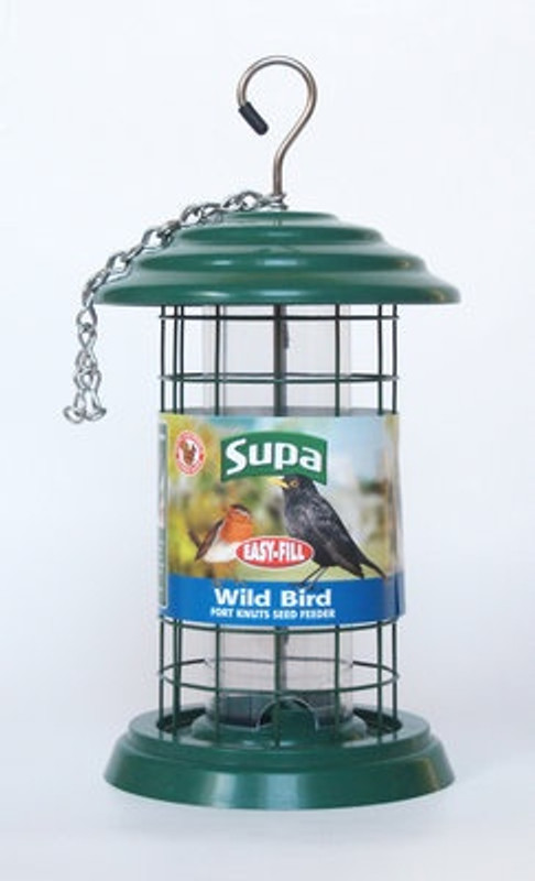 Supa Plastic Fortress Seed Feeder 8"