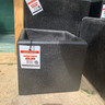 Granite Effect Square Planters - Black 3 Sizes