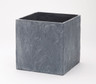 Slate Effect - Light Grey Cube Planters - 4 Sizes