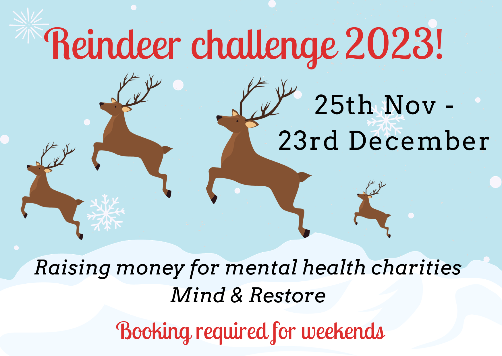 Reindeer Challenge