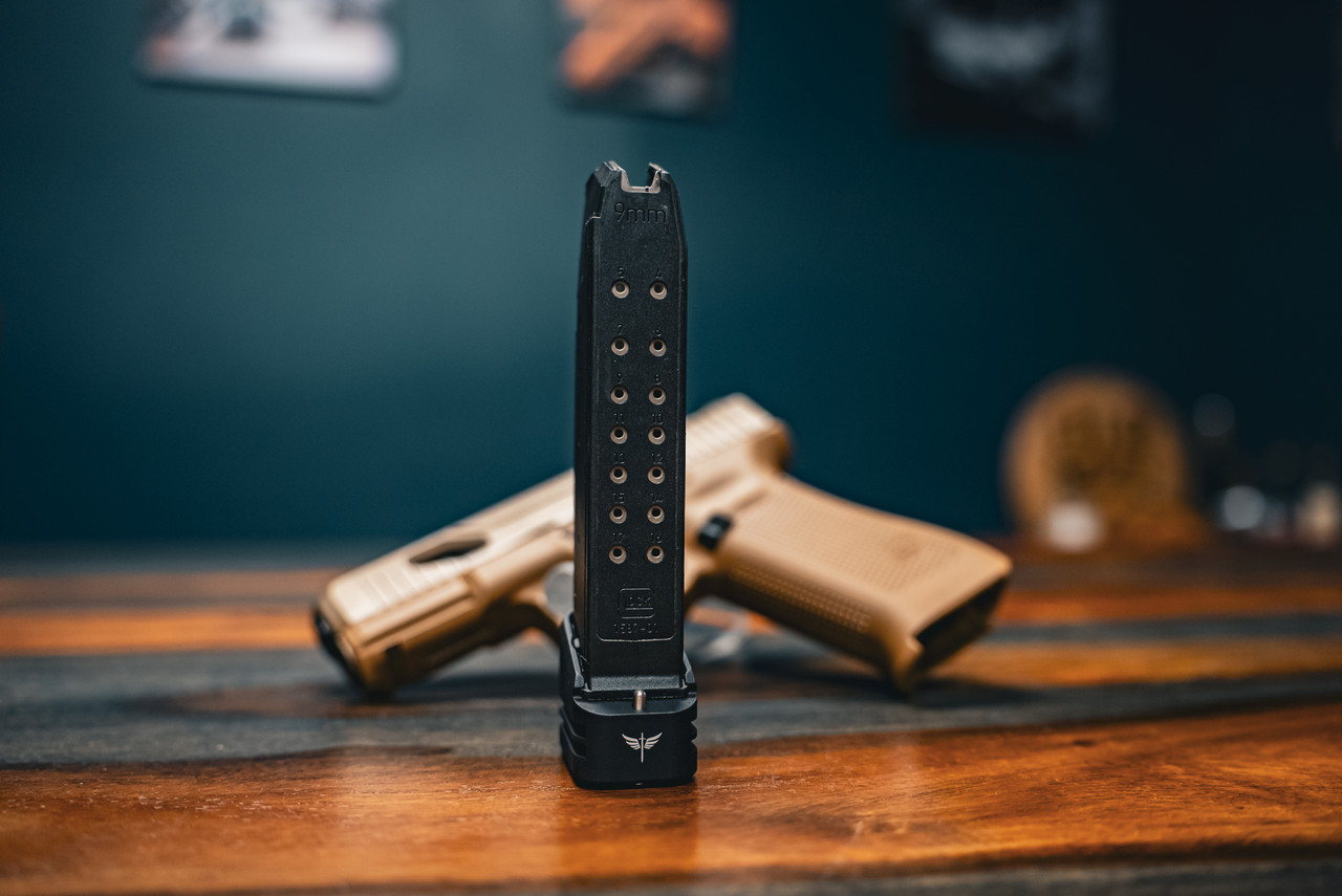 Glock 17 & 19x Compatible +5 Basepad - ZR Tactical Solutions