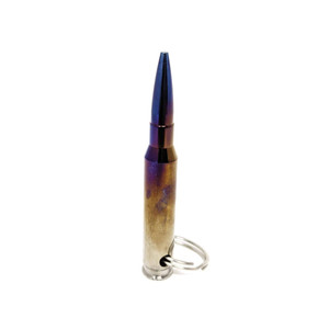 ZR Tactical Titanium Bullet Keychain ZR Tactical Titanium Bullet Keychain