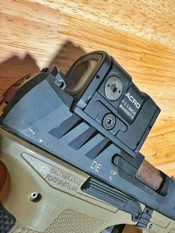 Walther PDP ACRO Optic Plate ZR Tactical Solutions