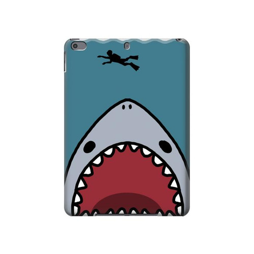 W3825 Cartoon Shark Sea Diving Tablet Hard Case For iPad Pro 10.5, iPad Air (2019, 3rd)