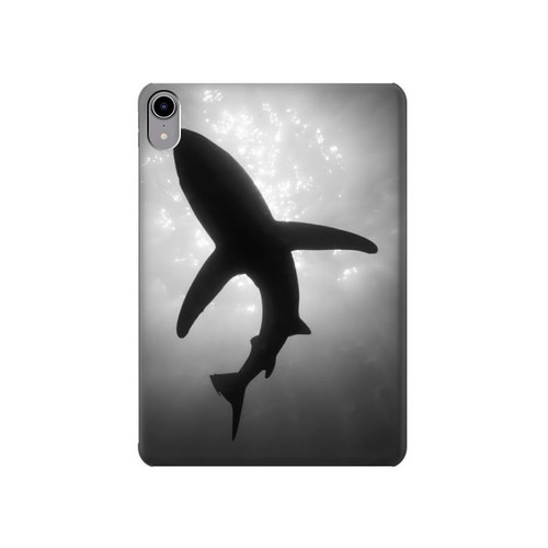 W2367 Shark Monochrome Tablet Hard Case For iPad mini 6, iPad mini (2021)