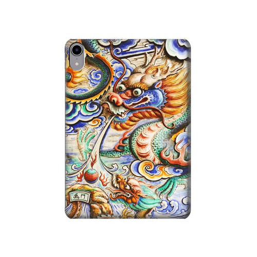 W2584 Traditional Chinese Dragon Art Tablet Hard Case For iPad mini 6, iPad mini (2021)