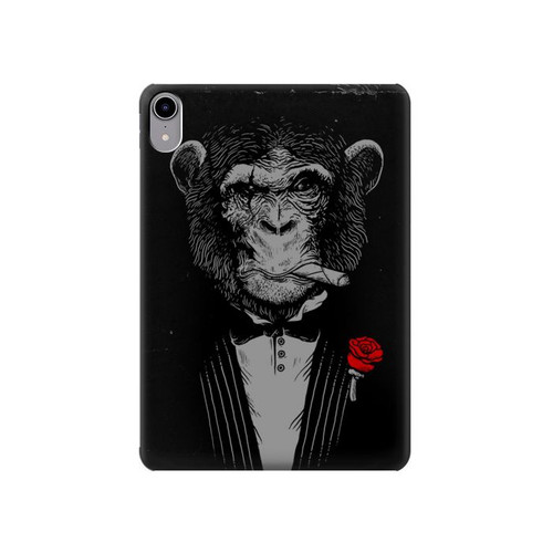 W3167 Funny Monkey God Father Tablet Hard Case For iPad mini 6, iPad mini (2021)