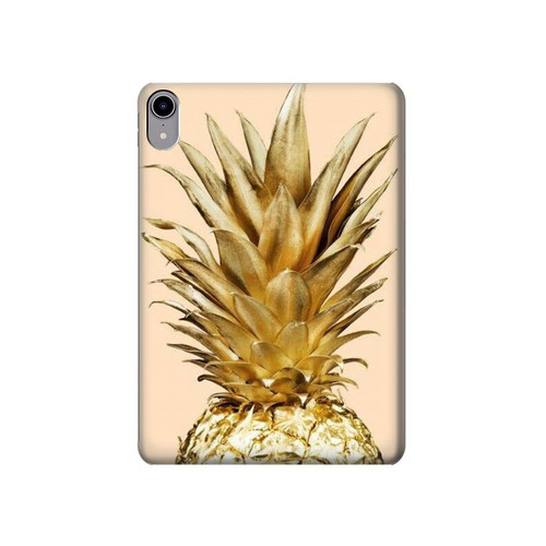 W3490 Gold Pineapple Tablet Hard Case For iPad mini 6, iPad mini (2021)