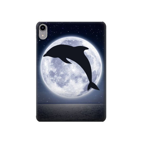 W3510 Dolphin Moon Night Tablet Hard Case For iPad mini 6, iPad mini (2021)