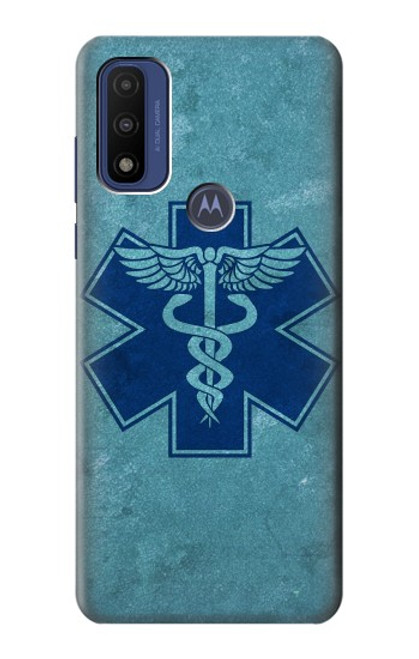 W3824 Caduceus Medical Symbol Hard Case and Leather Flip Case For Motorola G Pure