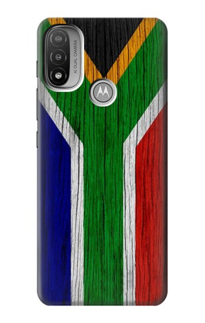 W3464 South Africa Flag Hard Case and Leather Flip Case For Motorola Moto E20,E30,E40