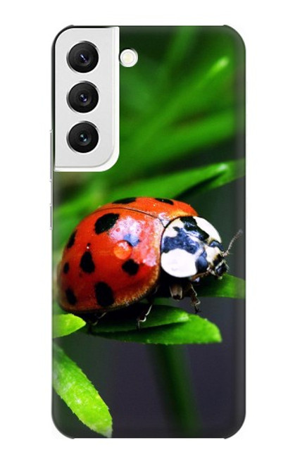 W0263 Ladybug Hard Case and Leather Flip Case For Samsung Galaxy S22