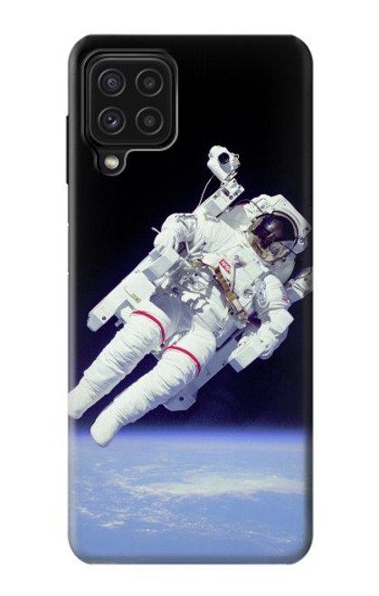 W3616 Astronaut Hard Case and Leather Flip Case For Samsung Galaxy M22