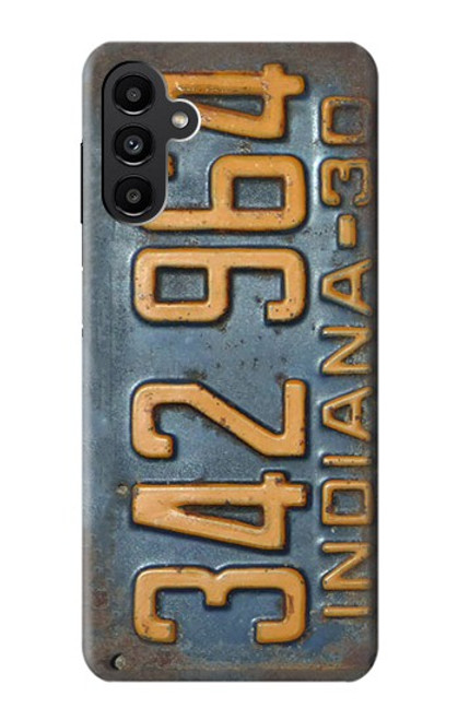 W3750 Vintage Vehicle Registration Plate Hard Case and Leather Flip Case For Samsung Galaxy A13 5G