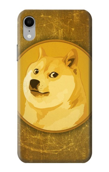 W3826 Dogecoin Shiba Hard Case and Leather Flip Case For iPhone XR