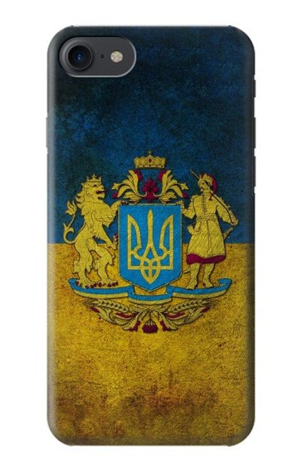 W3858 Ukraine Vintage Flag Hard Case and Leather Flip Case For iPhone 7, iPhone 8, iPhone SE (2020) (2022)
