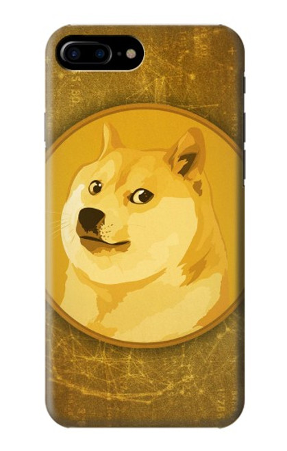 W3826 Dogecoin Shiba Hard Case and Leather Flip Case For iPhone 7 Plus, iPhone 8 Plus