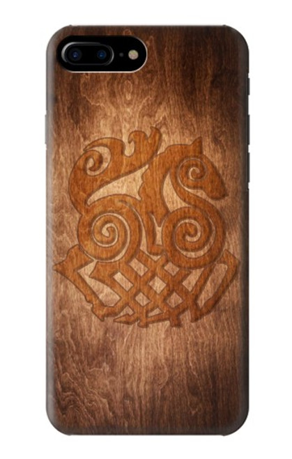 W3830 Odin Loki Sleipnir Norse Mythology Asgard Hard Case and Leather Flip Case For iPhone 7 Plus, iPhone 8 Plus