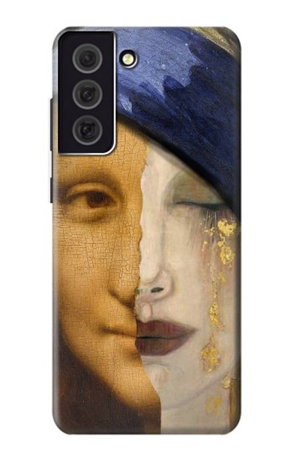 W3853 Mona Lisa Gustav Klimt Vermeer Hard Case and Leather Flip Case For Samsung Galaxy S21 FE 5G