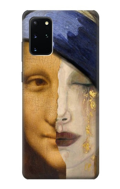 W3853 Mona Lisa Gustav Klimt Vermeer Hard Case and Leather Flip Case For Samsung Galaxy S20 Plus, Galaxy S20+