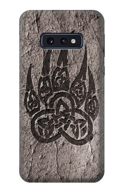 W3832 Viking Norse Bear Paw Berserkers Rock Hard Case and Leather Flip Case For Samsung Galaxy S10e