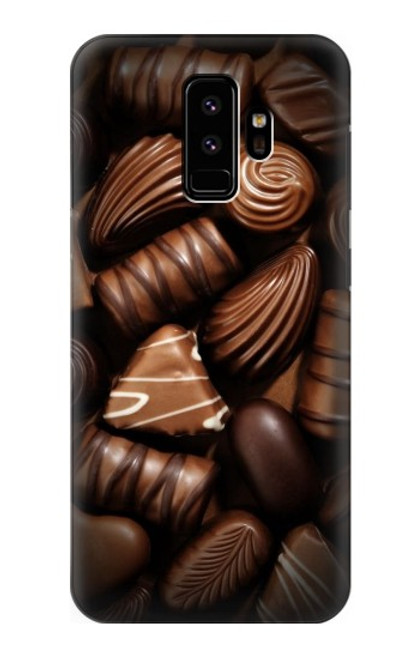 W3840 Dark Chocolate Milk Chocolate Lovers Hard Case and Leather Flip Case For Samsung Galaxy S9